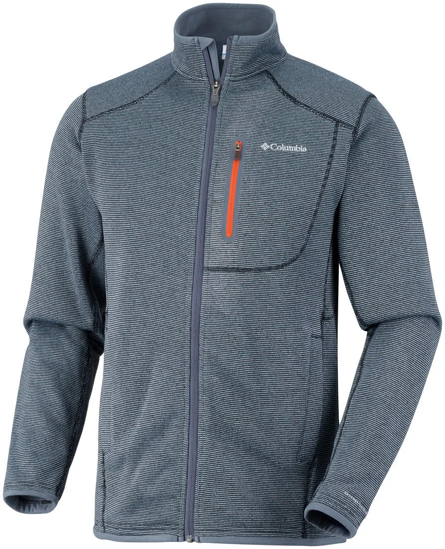 Reinforced Elbow 4 Way Stretch Columbia Men Grey Altitude Aspect FZ