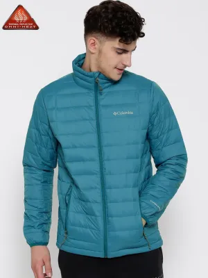 Columbia Men Green Voodoo Falls 590 TurboDown  Jacket Indoor Use