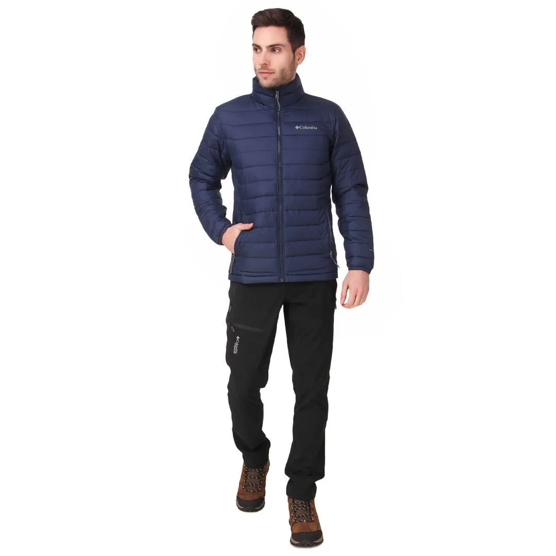 Moisture Wicking Lining Columbia Men Blue Powder Lite Jacket