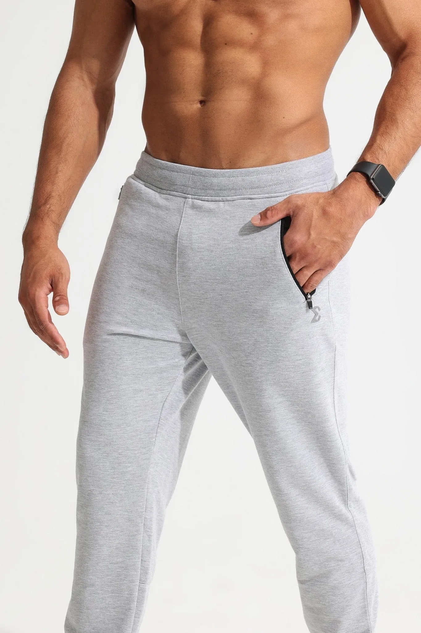 Active Design Light Gray Basic Jogger