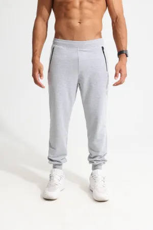 Light Gray Basic Jogger Running Training Pants