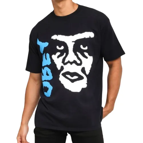 teenagers' Obey maglietta manica corta da uomo The Creeper 2 Basic Tees 163082141 nero