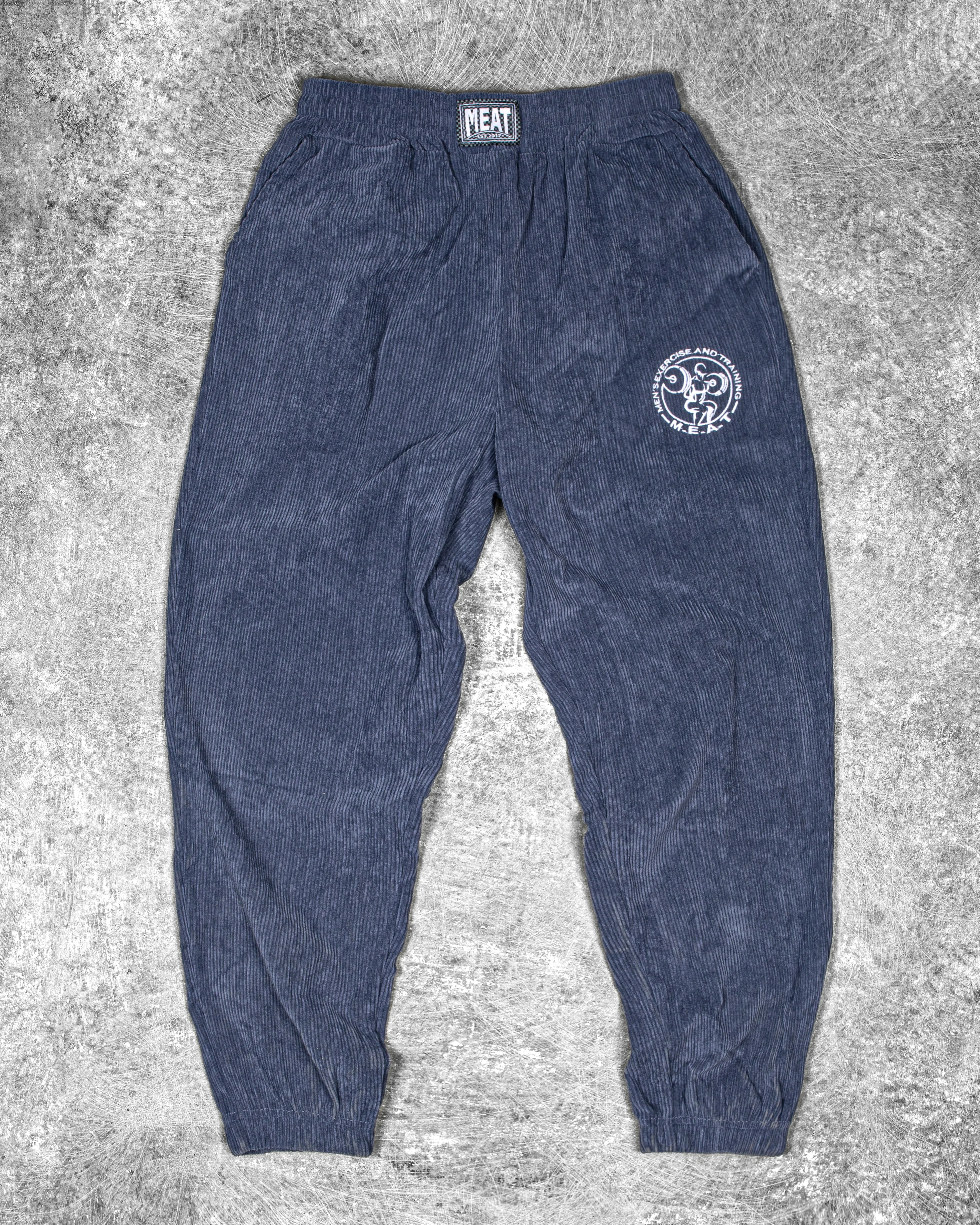 TAPERED JOGGERS ?C CORDUROY / ASH BLUE Effortless Motion