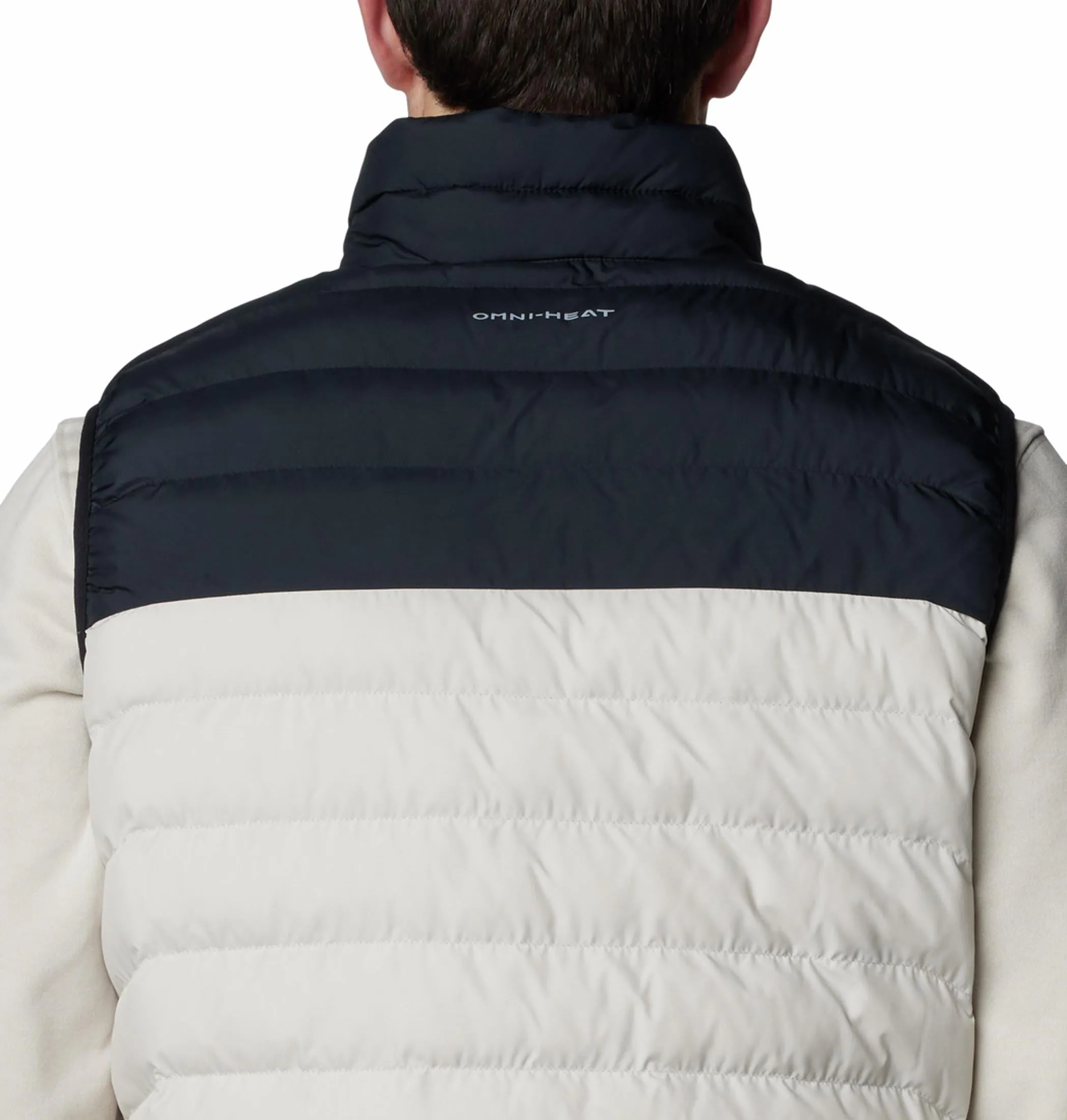 Stretch Panels quick - drying clothing Columbia Men Brown Powder Lite II Vest