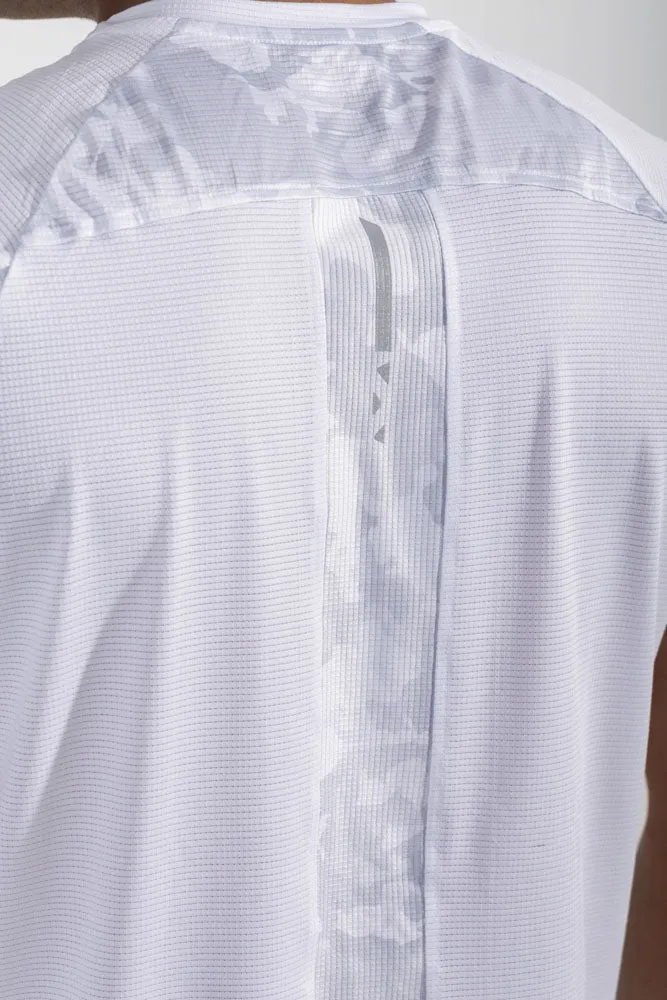 CrossBackStructure Dynamic Dri Tee White