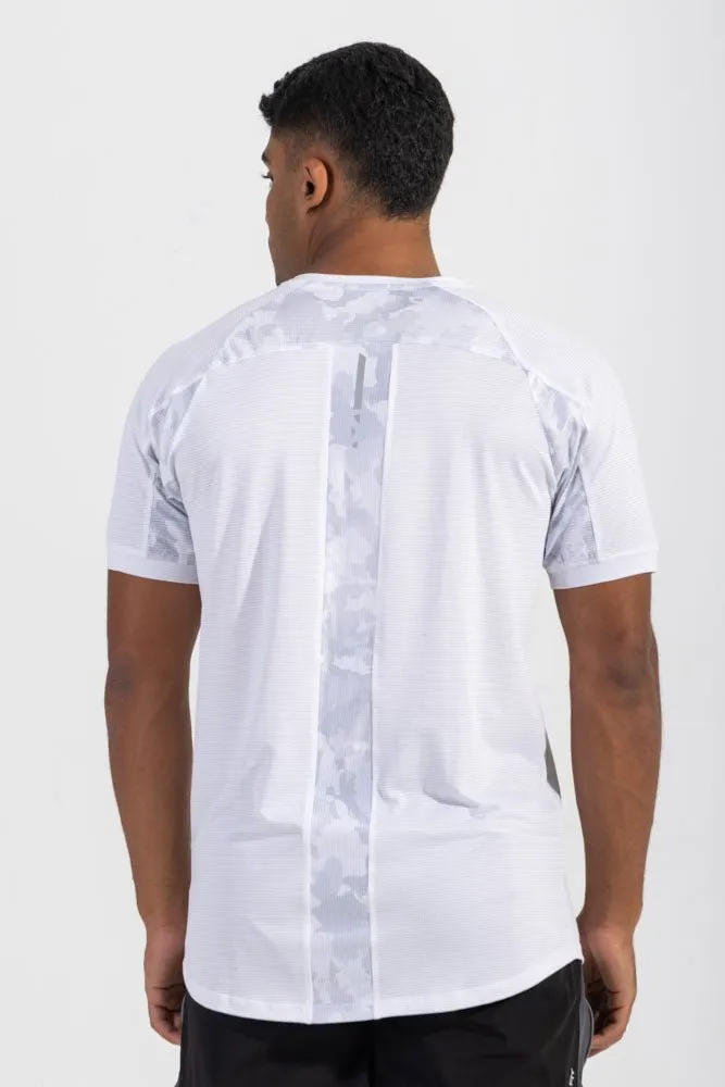 Dynamic Dri Tee White Sheer Fit Work-Ready