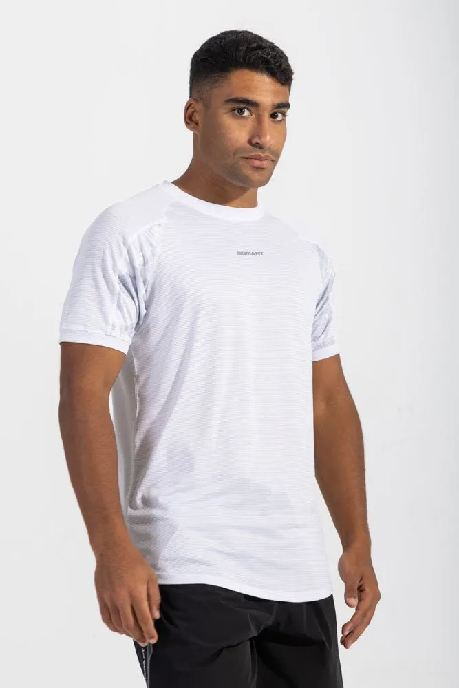 Dynamic Dri Tee White Luxury Core