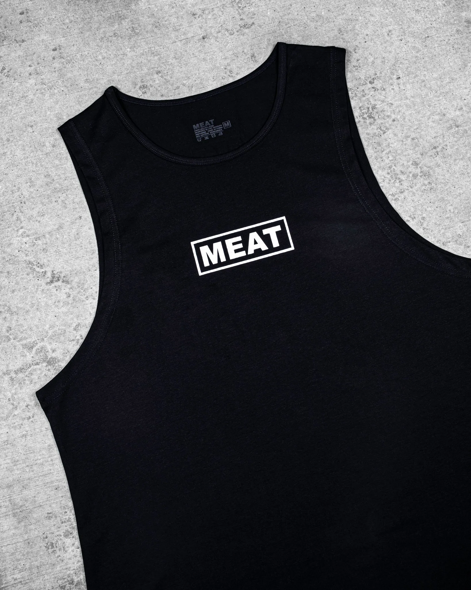 LOOSEFIT MUSCLE TANK ?C CLASSIC / BLACK manual control