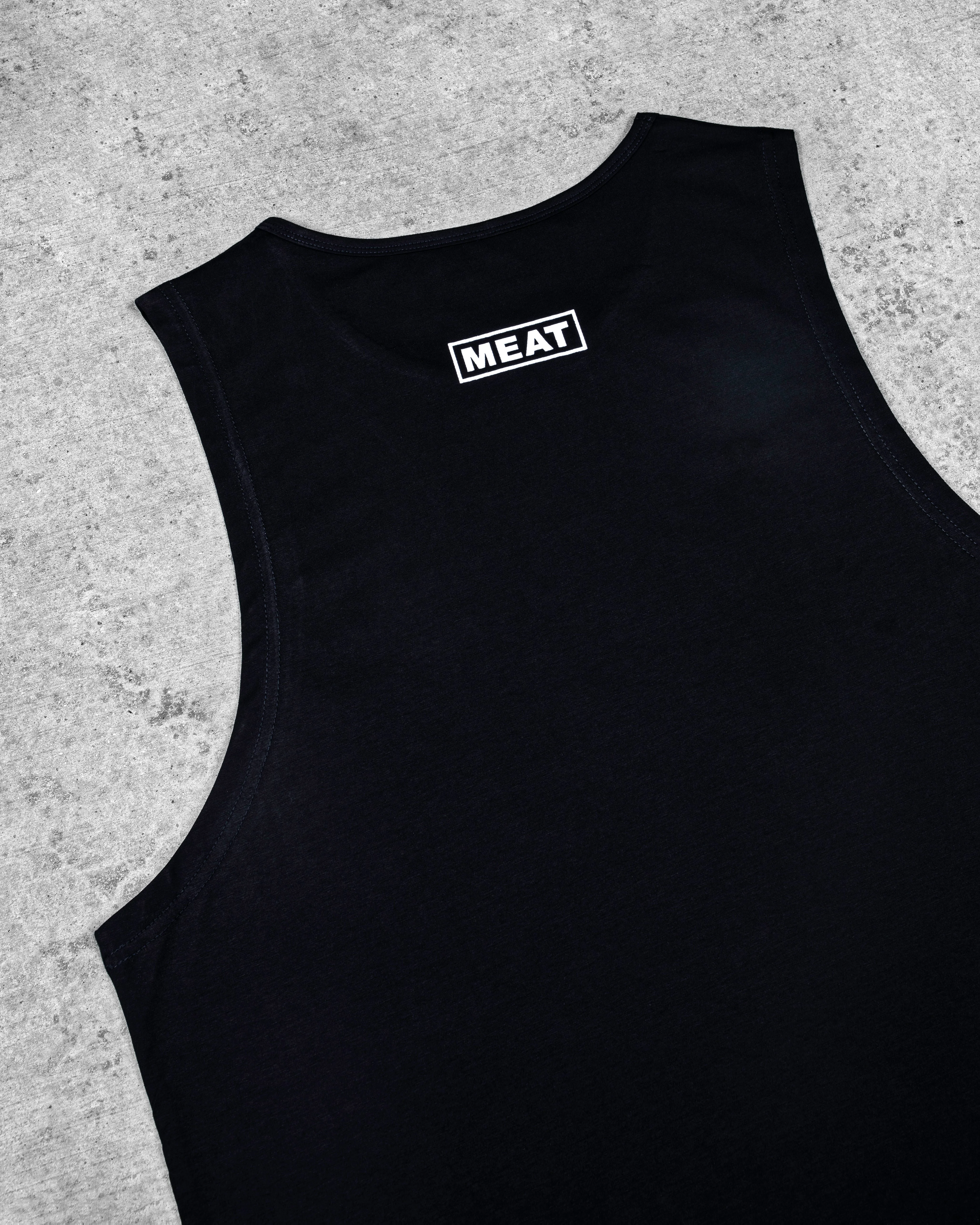LOOSEFIT MUSCLE TANK ?C CLASSIC / BLACK short term projects