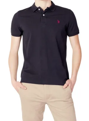 Casual Essentials Luxe Wear U.S. Polo Assn. Polo uomo manica corta King 41029 65079 179 blu