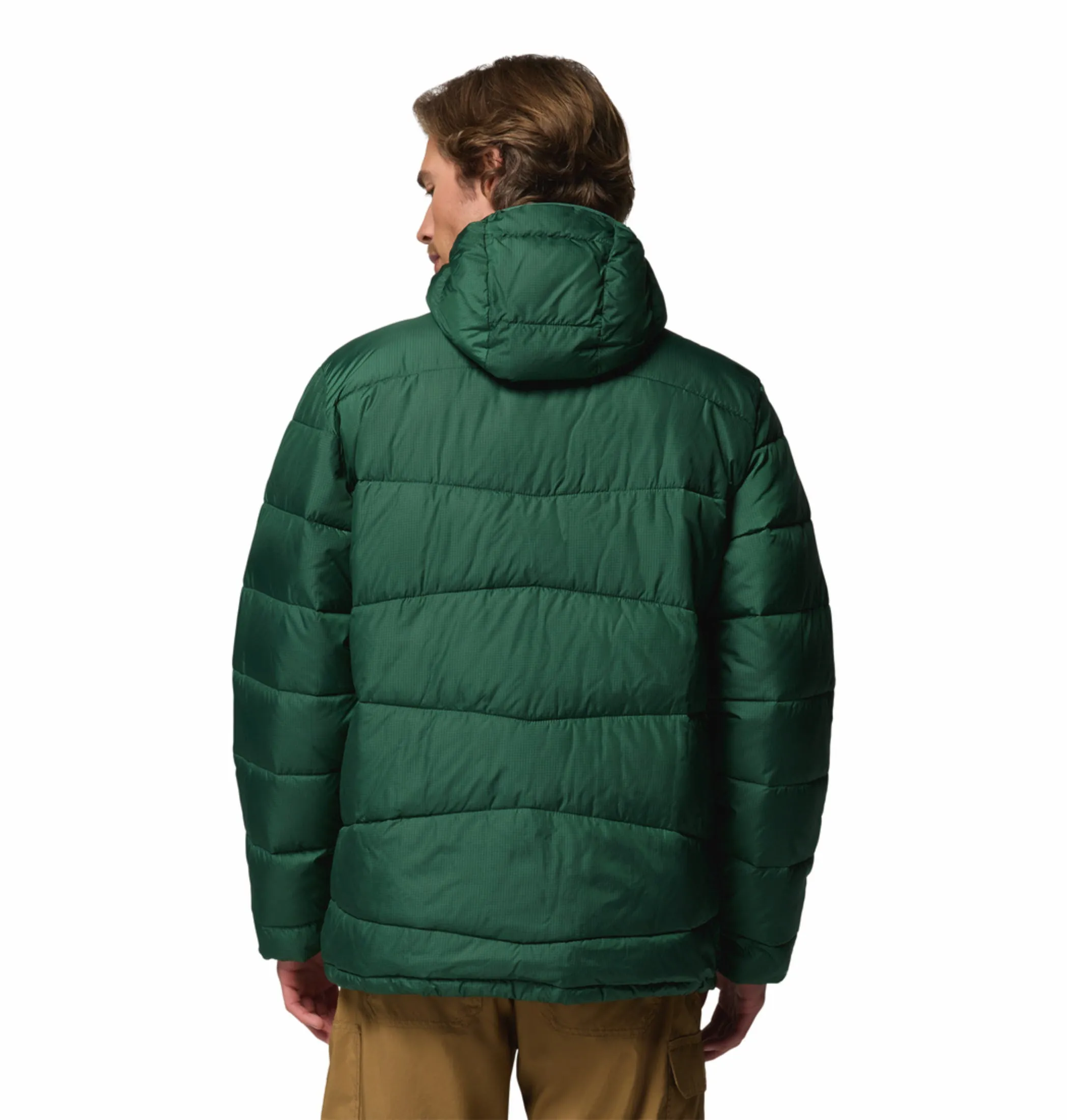 Circulate Daily Use Columbia Men Green OmniHeat Reflective Fivemile Butte II Down Jacket
