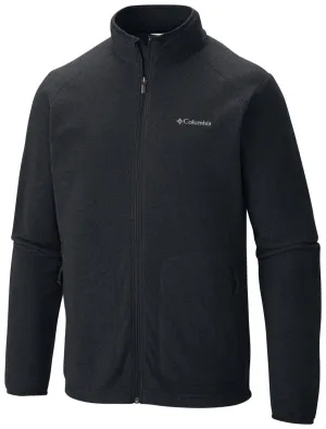 Columbia Men Black Hombre Springs Fleece Jacket Outdoor Fashion Cold Snap