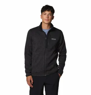 Chilly Weather Columbia Men Black Sweater Weather Jacket