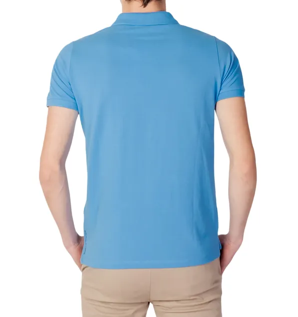 U.S. Polo Assn. Polo uomo manica corta King 41029 65079 130 pale blu elegant design Golf Apparel