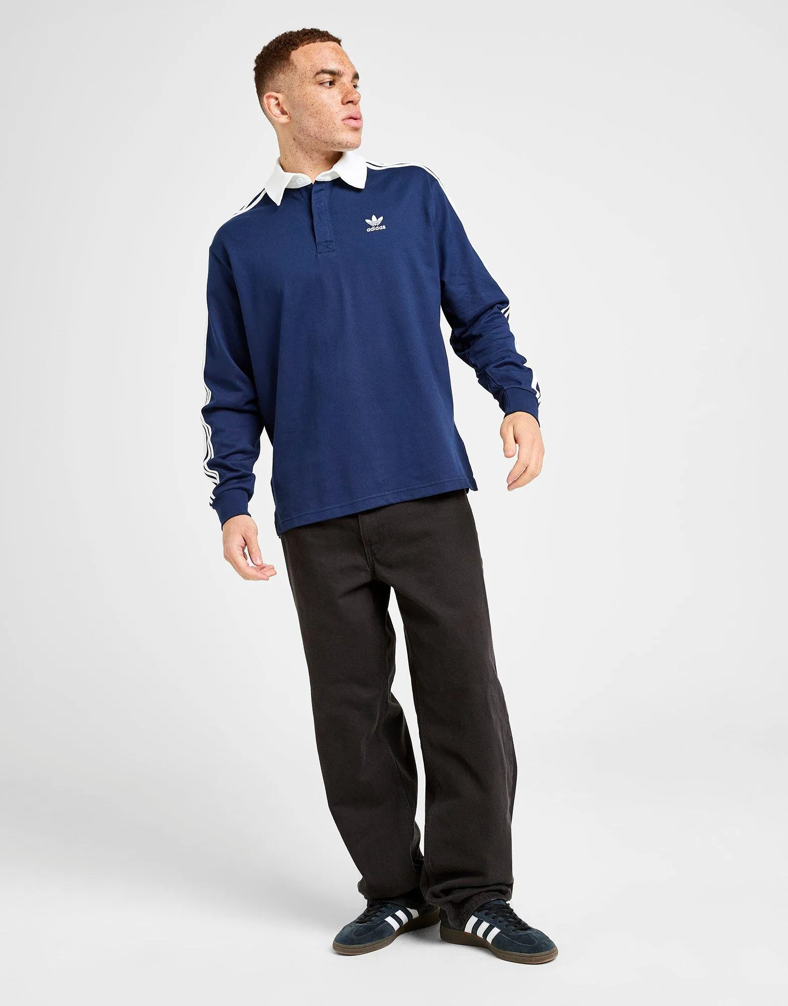 Leather combination Adicolor Rugby Polo Shirt