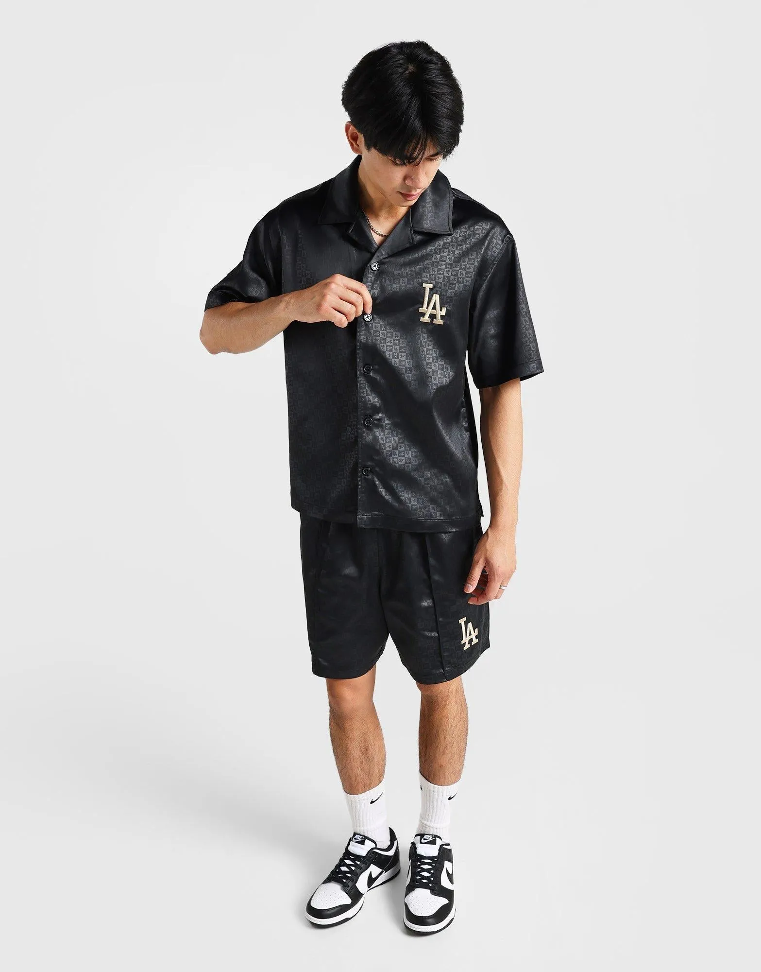 Monogram Shirt Sporty Style Wear