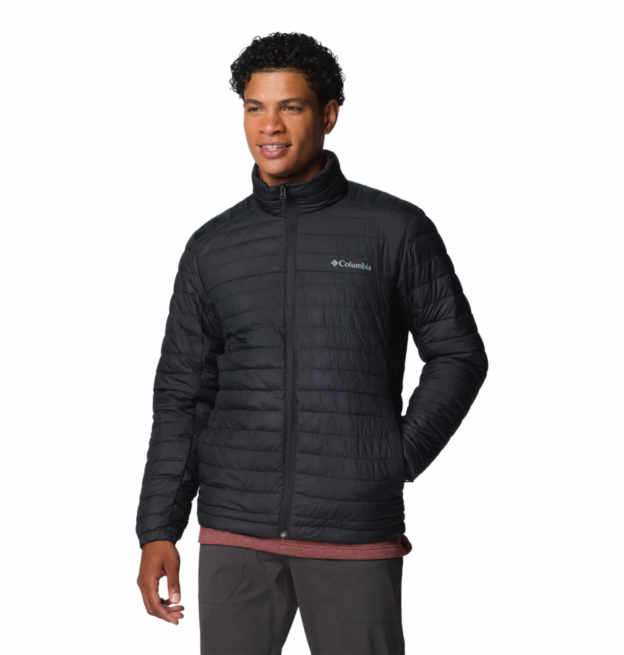 Columbia Men Black Silver Falls II Jacket Urban Comfort
