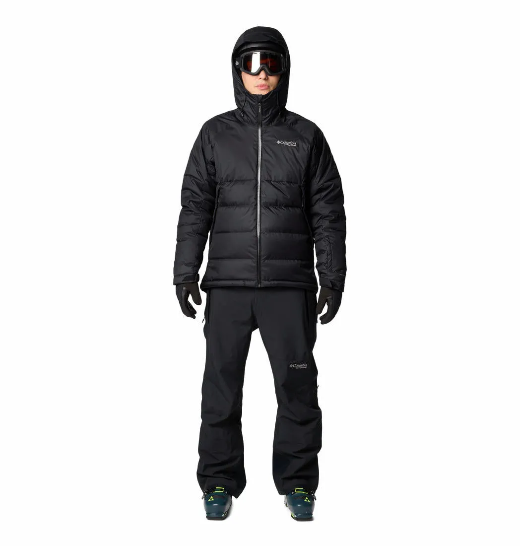 suitable for casual gatherings Columbia Men Black Roaring Fork II Down Jacket