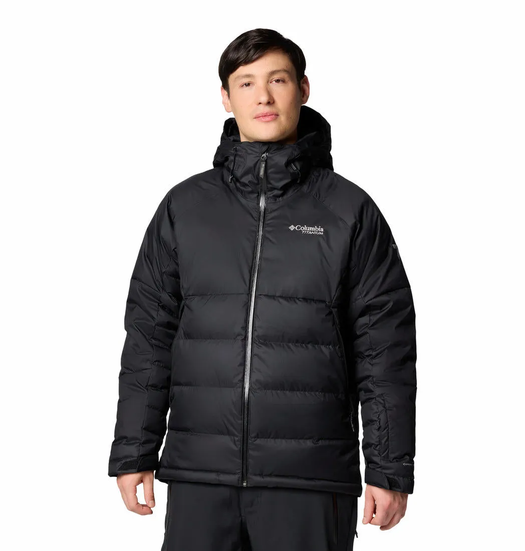 Cozy Core Columbia Men Black Roaring Fork II Down Jacket