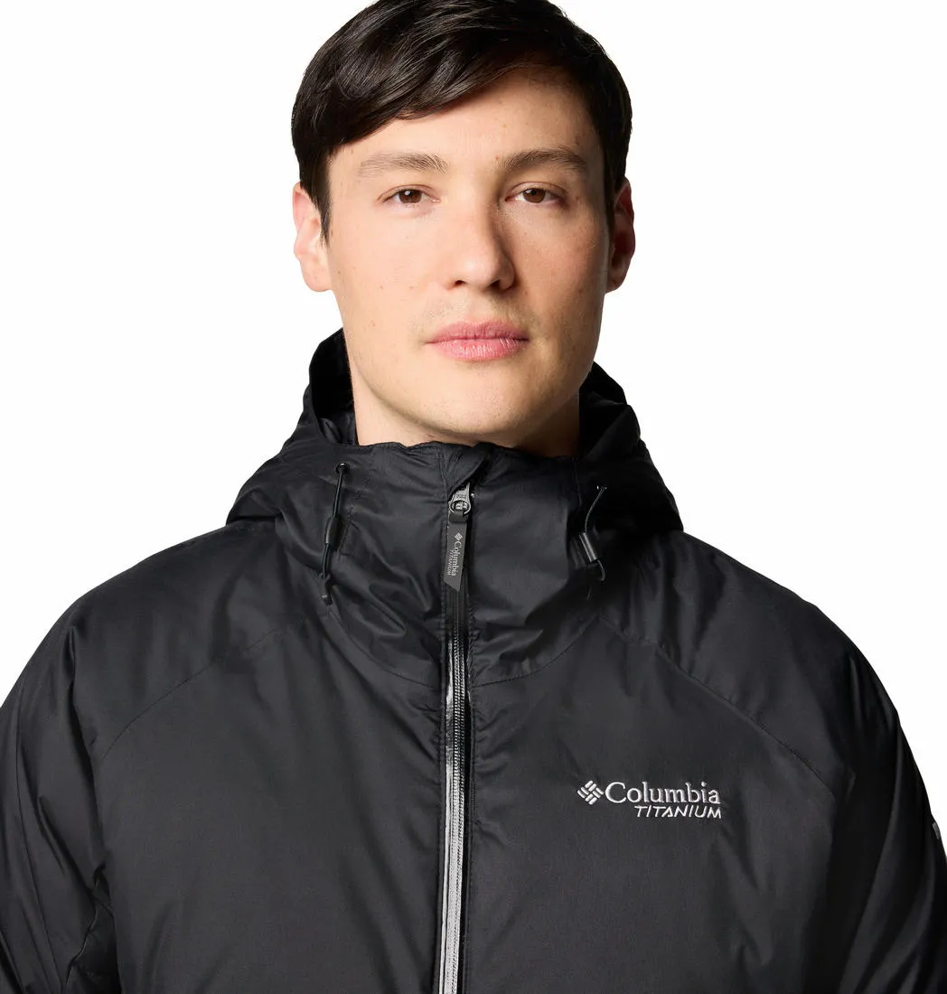 Columbia Men Black Roaring Fork II Down Jacket Cool Weather Grant