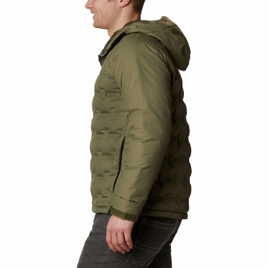 Columbia Men Green Grand Trek Down Jacket suitable for casual sports