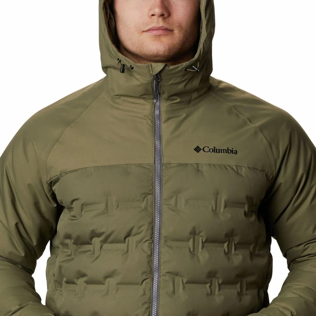 Columbia Men Green Grand Trek Down Jacket anniversary event