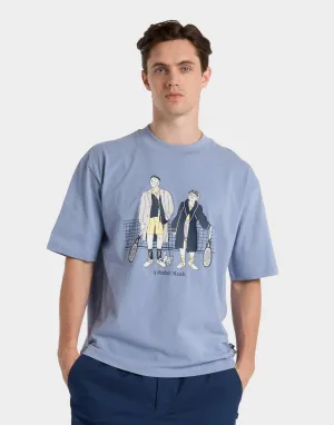 Tennis T Shirt Linen blend