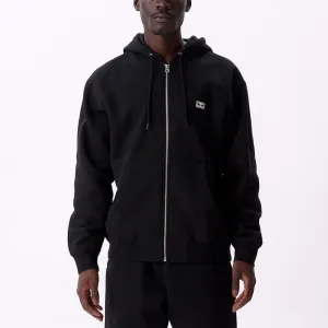 Casual Style Obey felpa unisex con cappuccio e cerniera intera Established Works Eyes 112460011 A095600 nero