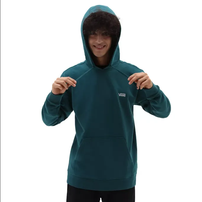 Vans Felpa da uomo con cappuccio Core Basic VN0A7YDV60Q verde acqua product cycling suitable endurance product family togetherness
