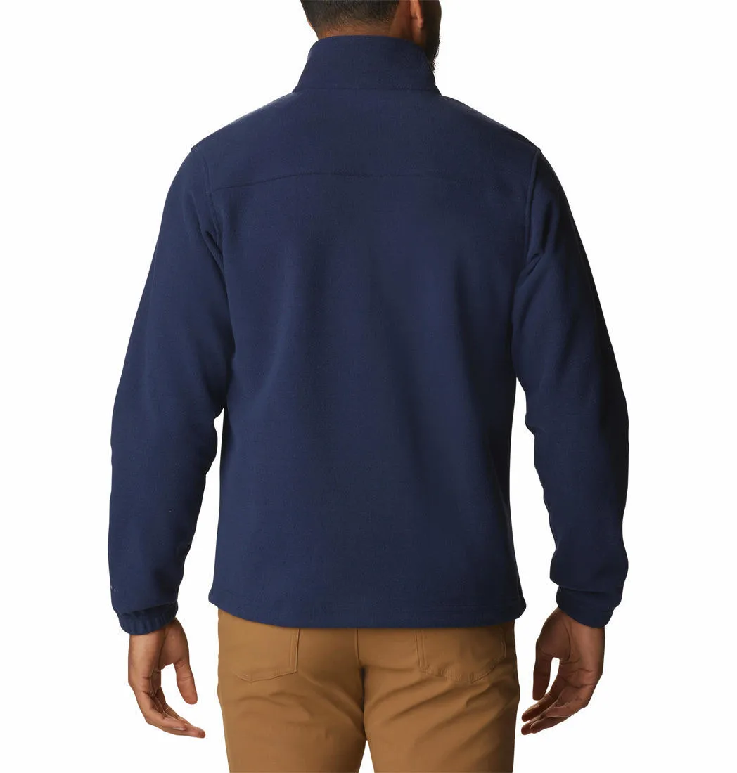 Winter City Weather Wear Columbia Men Blue Hot Dots III Full Zip Fleece