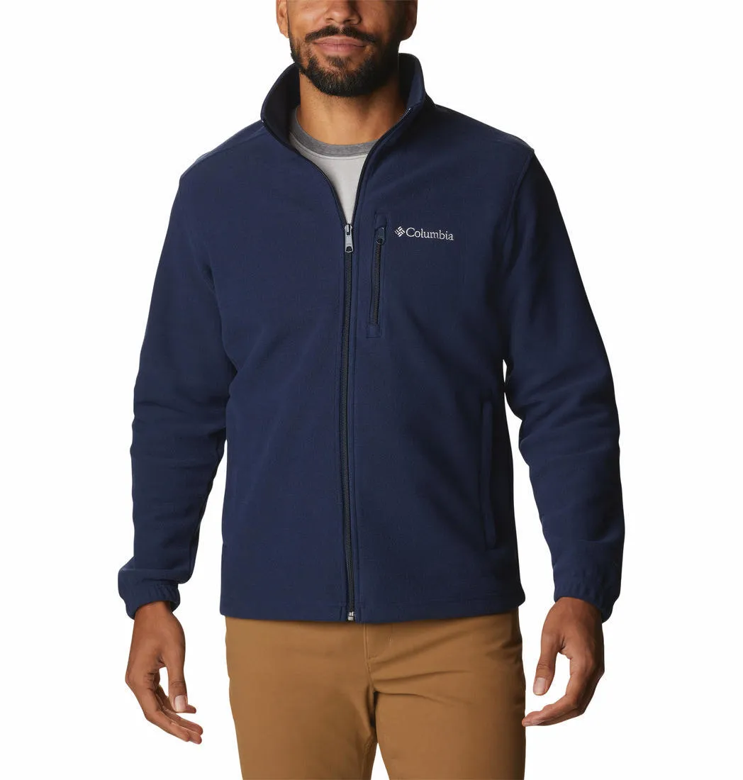 Minimal Wardrobe Columbia Men Blue Hot Dots III Full Zip Fleece