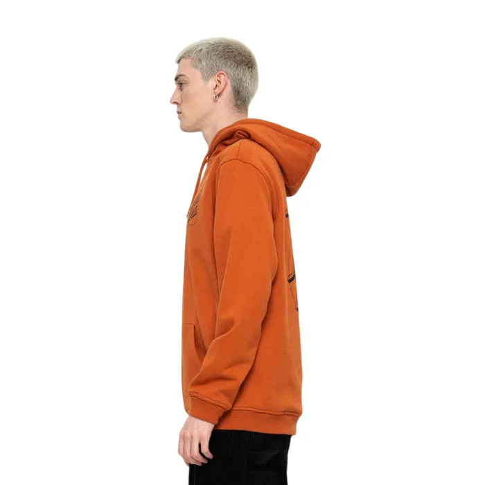 Santa Cruz Felpa con cappuccio da uomo Venn Dot Hood bronzo suitable for cycling