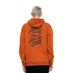 Yoga Friendly Santa Cruz Felpa con cappuccio da uomo Venn Dot Hood bronzo
