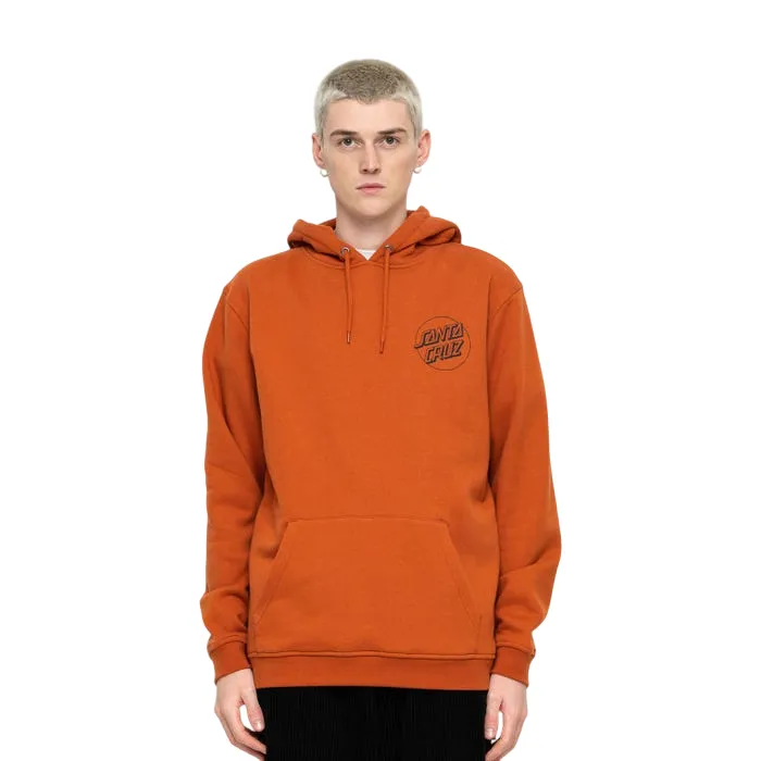 product shiny accents appeal Santa Cruz Felpa con cappuccio da uomo Venn Dot Hood bronzo