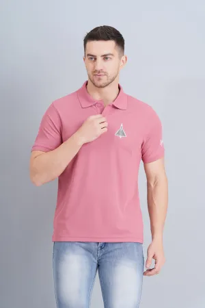 Everyday Fit Men's Polo T Shirt Tejas Heather Rose