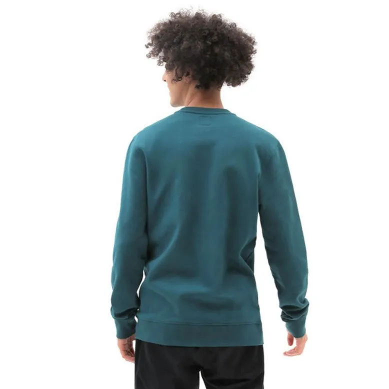 Tall Length Vans Felpa girocollo VN0A7YDU60Q DBUTL verde smeraldo