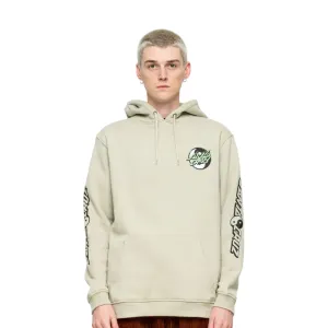 zippered Santa Cruz Felpa con cappuccio da uomo Yin Yang Dot Hood nickel