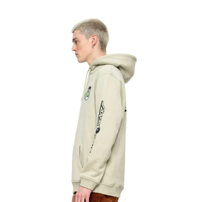 Santa Cruz Felpa con cappuccio da uomo Yin Yang Dot Hood nickel Sustainable