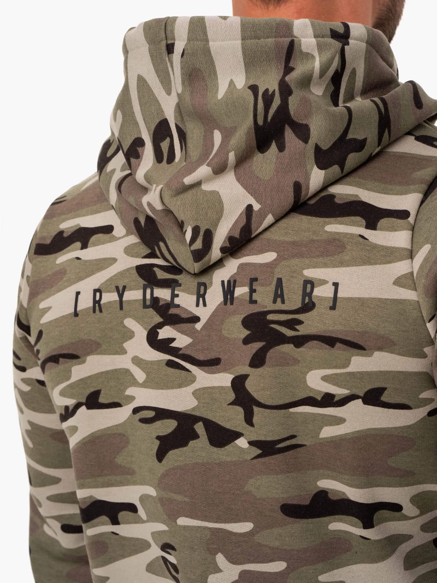 Camo Tech Pullover Hoodie - Khaki Camo Graduation wear