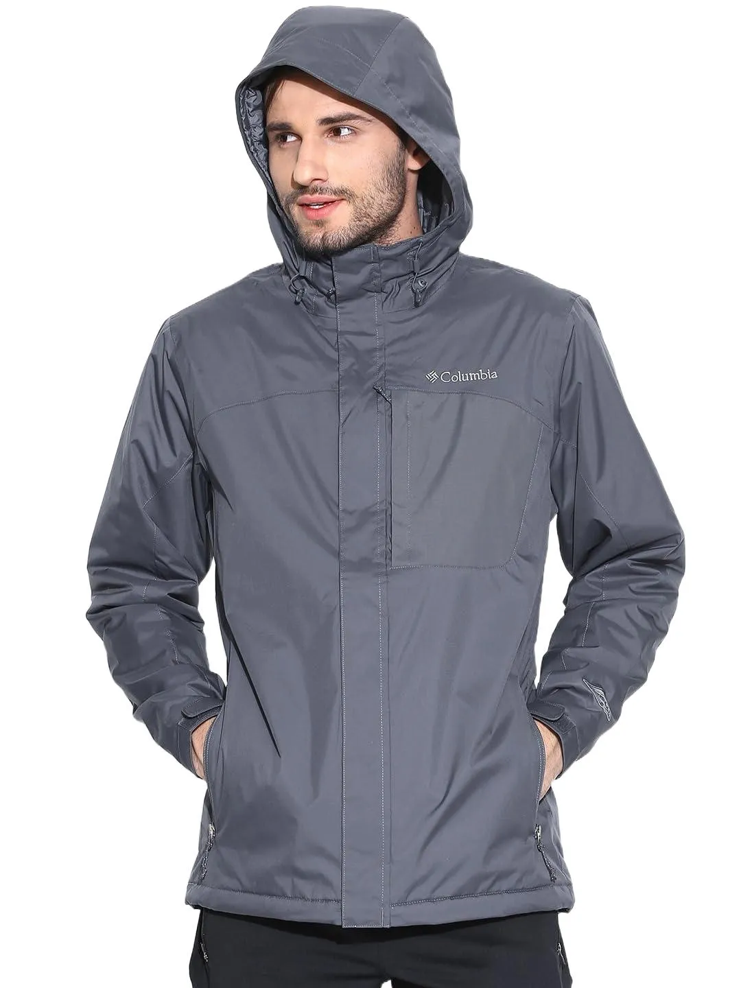 Possibility Columbia Men Grey Emerson Mountain Jacket