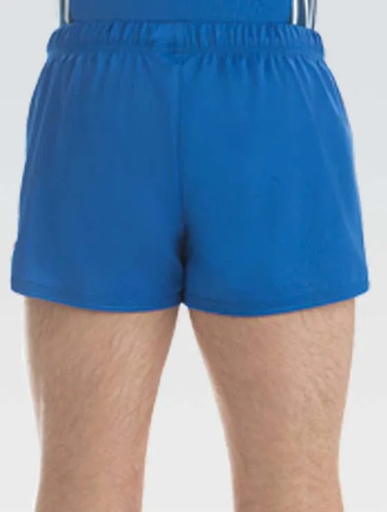Comfy Style Men's Nylon/Spandex Gymnastics Shorts Royal
