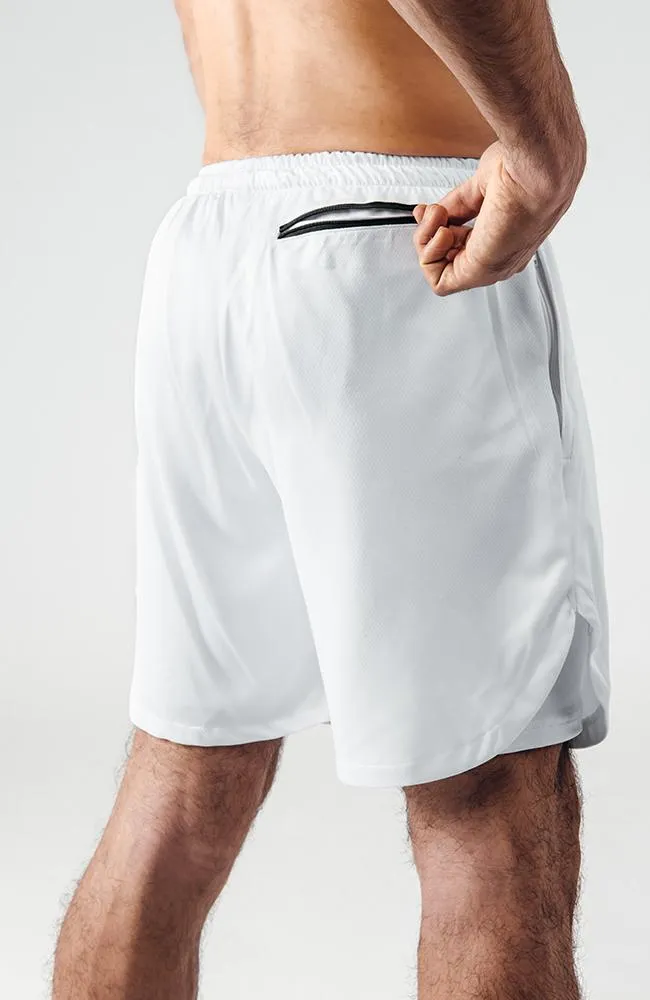 Flexible Support Breathable Comfort Maverik Basic Short White