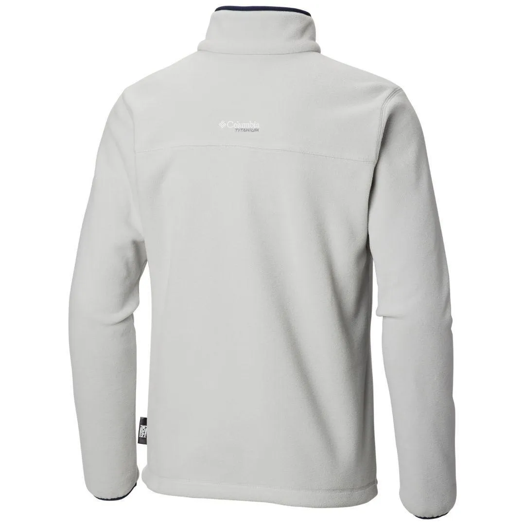 Relaxed Form Columbia Men Black Titan Pass 2.0 Fleece Jacket