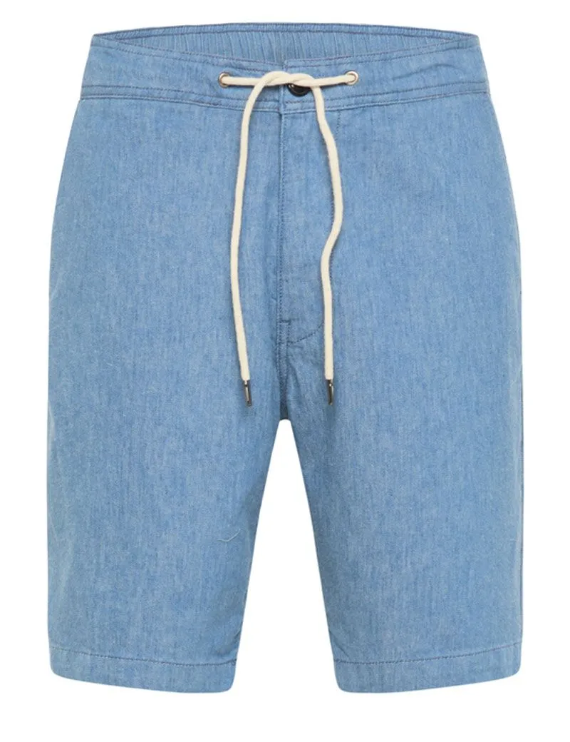 Lee Bermuna da uomo in jeans leggero Short Drawstring Rinse L73UNB36 azzurro chiaro Double Stitched Seams Practical Wear