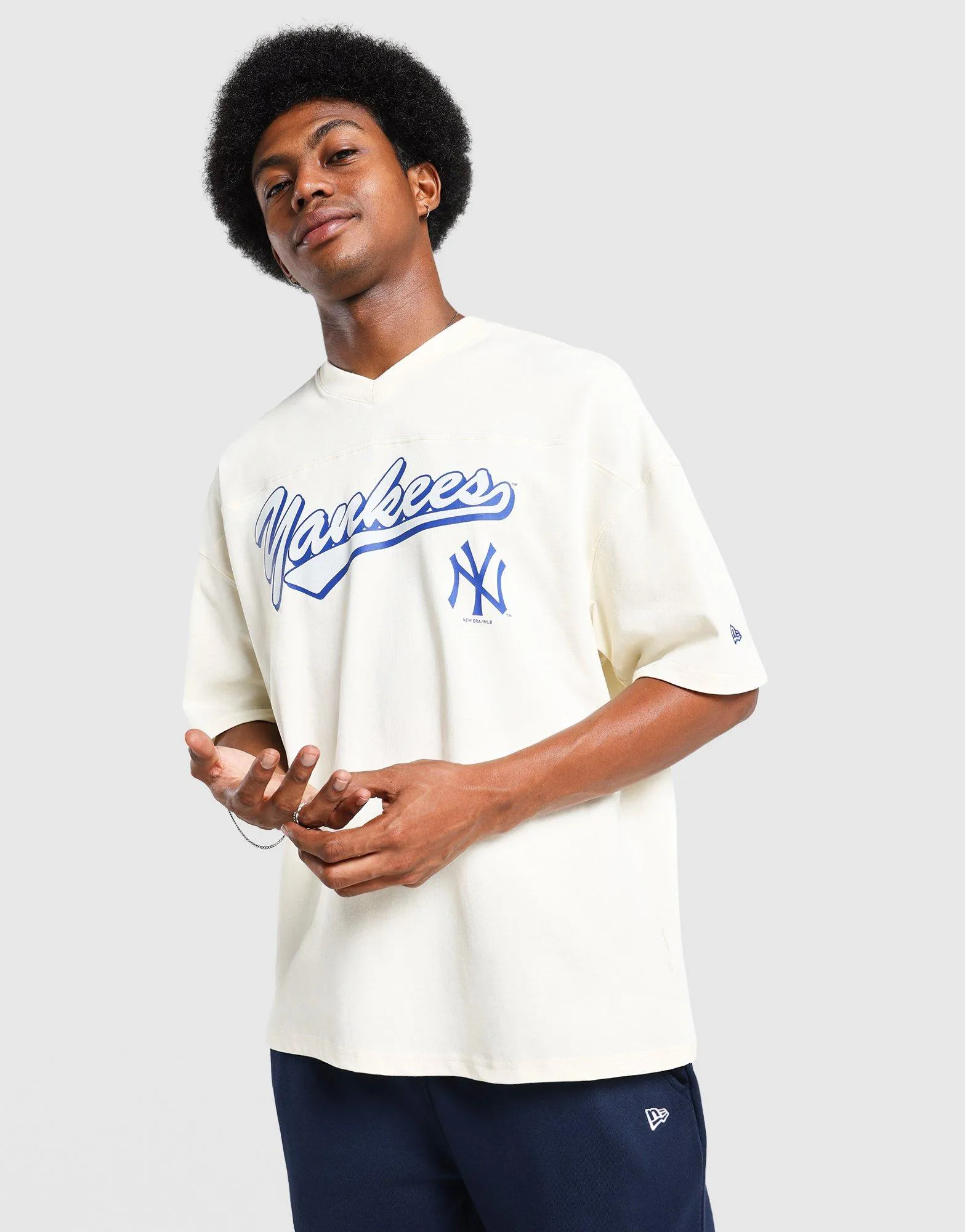 Breathable Wearable Cozy Wear Design Slogan NY Yankees T-Shirt