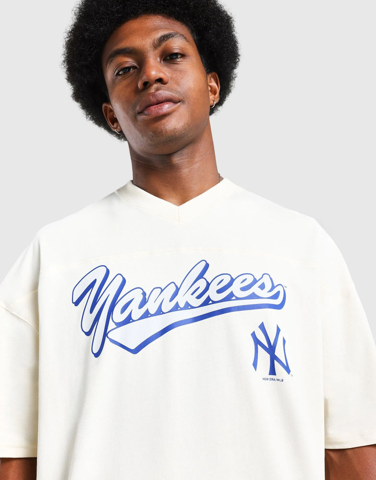 Slogan NY Yankees T-Shirt Easy Fit Casual Touch