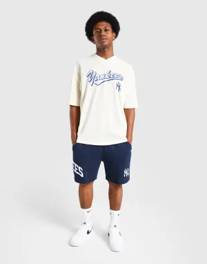 Slogan NY Yankees T-Shirt Formal Style Performance Stretch