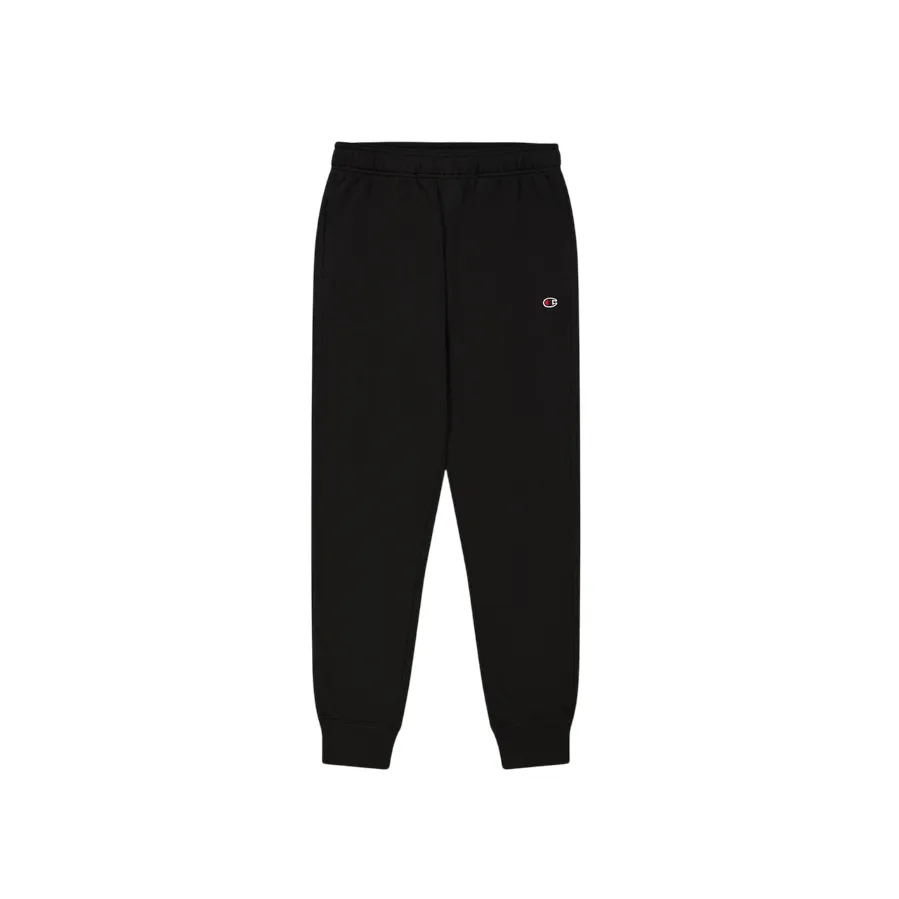 Sweat Control Champion pantalone sportivo da uomo  con polsino a coste alla caviglia Jogger slim fit 220733-KK001 nero