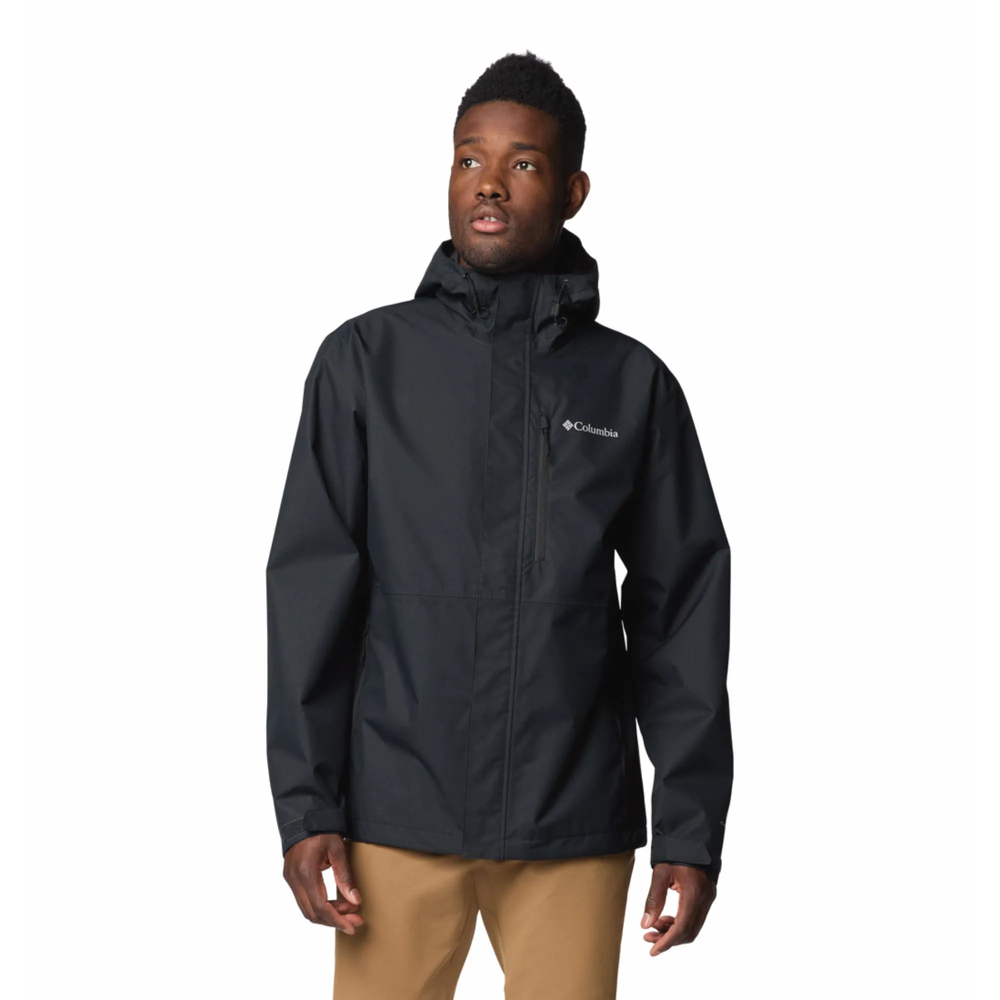 Columbia Men Black Hikebound II Jacket Waterproof Outdoor Fit