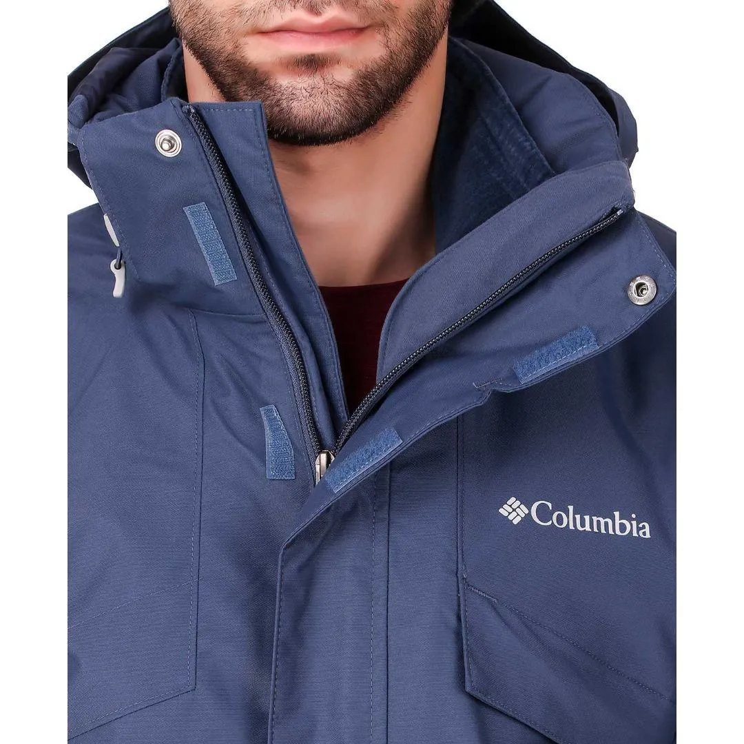 Eco - friendly Columbia Men Blue Bugaboo II Fleece Interchange Jacket